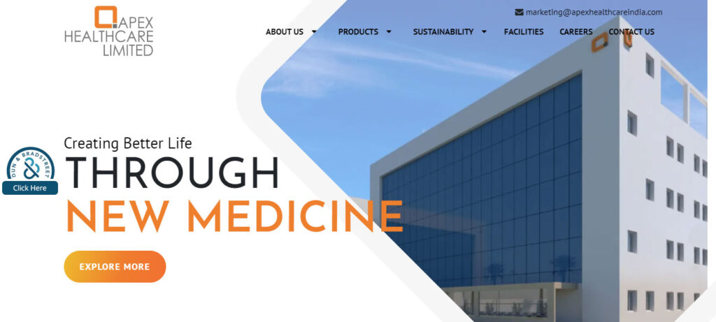 Apex Healthcare Website Redesign